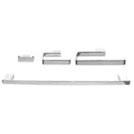 Gedy 5418-13 By Nameek's Lounge Wall Mounted Square Chrome Wire Double Soap  Holder - TheBathOutlet