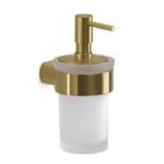 Gedy 2381-13 By Nameek's Eros Soap Dispenser, Frosted Glass With Wall Mount  - TheBathOutlet