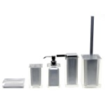 Gedy NE200 Nemesia Chrome Bathroom Accessory Set