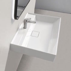 CeraStyle 037600-U By Nameek's Sharp Trough Ceramic Wall Mounted or ...