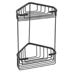 Gedy 2483-14 By Nameek's Wire Matte Black Corner Shower Basket ...