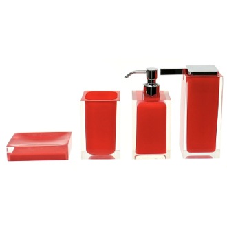 Red Barrel Studio® Luxury Modern Décor 4 Piece Bath Accessories Set  Ensemble Included Bathroom Liquid Soap Lotion Dispenser Pump Toothbrush  Holder Tumbler And Soap Dish, Atwood Branch Style & Reviews