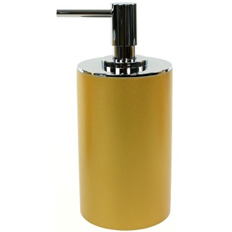 yellow soap dispenser