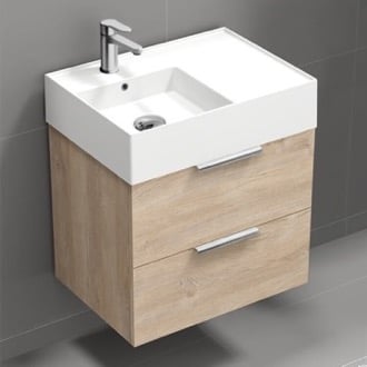 Italian Bathroom Vanity with Counter Top Basin High Quality Wall