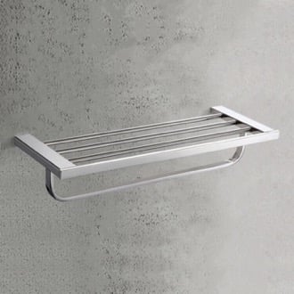 BETHOM Towel Shelf for Bathroom Wall Mounted, 3-Tier Hotel Style