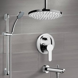 Remer Tsr50 By Nameek S Galiano Chrome Tub And Shower System