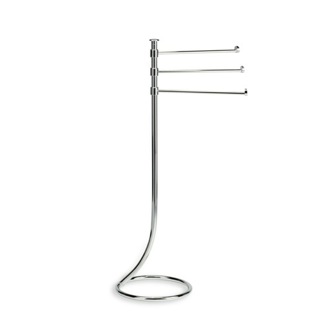 Talora Freestanding Double Floor Towel Rack Stand Organizer