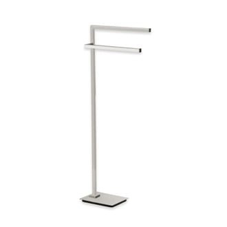 Free standing bath towel rack brushed nicke sale