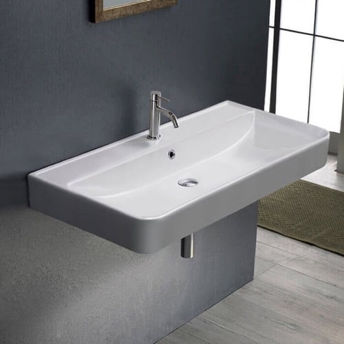 Wall Mounted Bathroom Sinks - TheBathOutlet