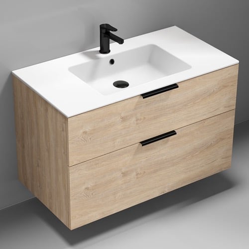 Wall Mounted Bathroom Vanities - TheBathOutlet