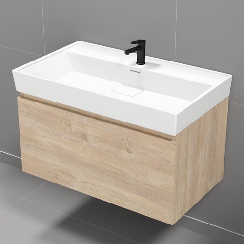 Brown Bathroom Vanities - TheBathOutlet