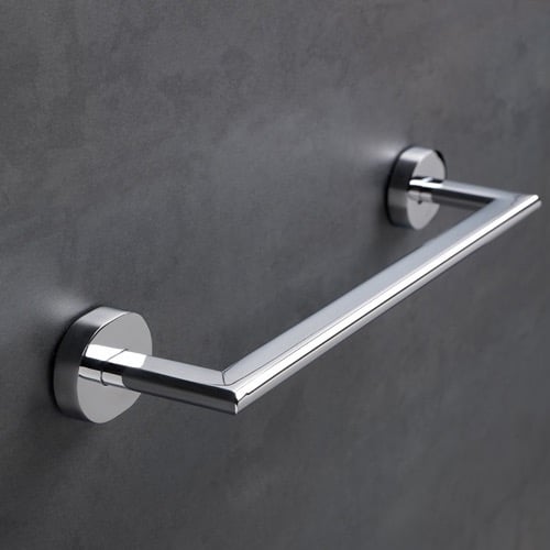 Brushed Nickel Towel Bars - TheBathOutlet