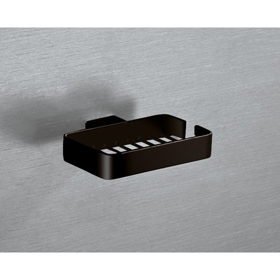 Gedy by Nameeks Lounge Shower Soap Dish; Matte Black 5412
