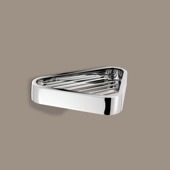 Gedy 3283-13 By Nameek's Outline Chrome Corner Shower Soap Dish -  TheBathOutlet