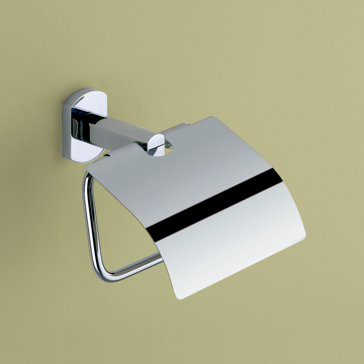 Polished Chrome Toilet Paper Holder Wall Mount Toilet Tissue Paper