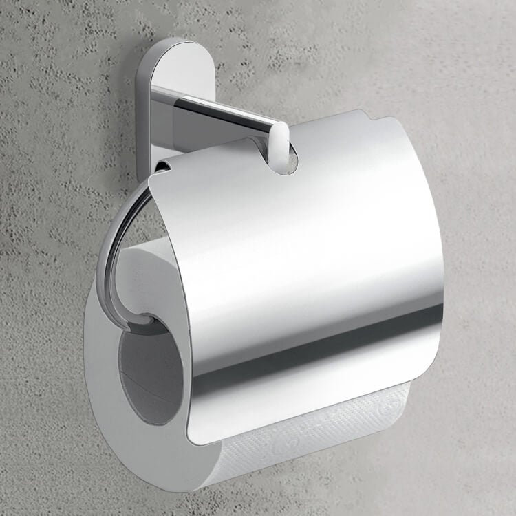 Signature Hardware 476969 Greyfield Wall Mounted Pivoting Toilet Paper Holder