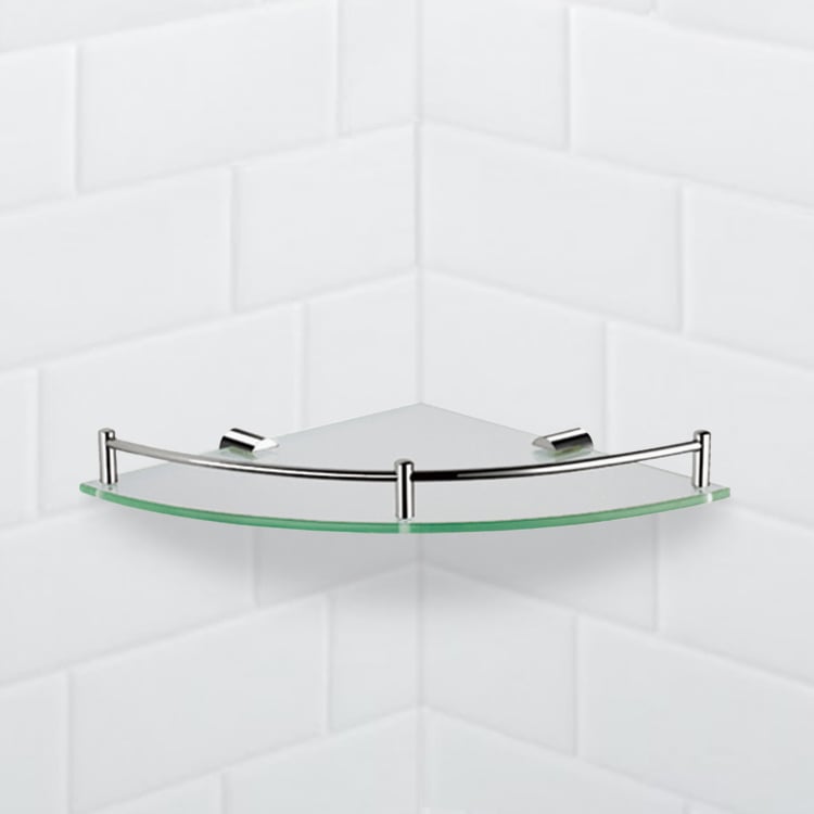 Clear Glass Bathroom Shelf, Venus StilHaus VE04 by Nameeks