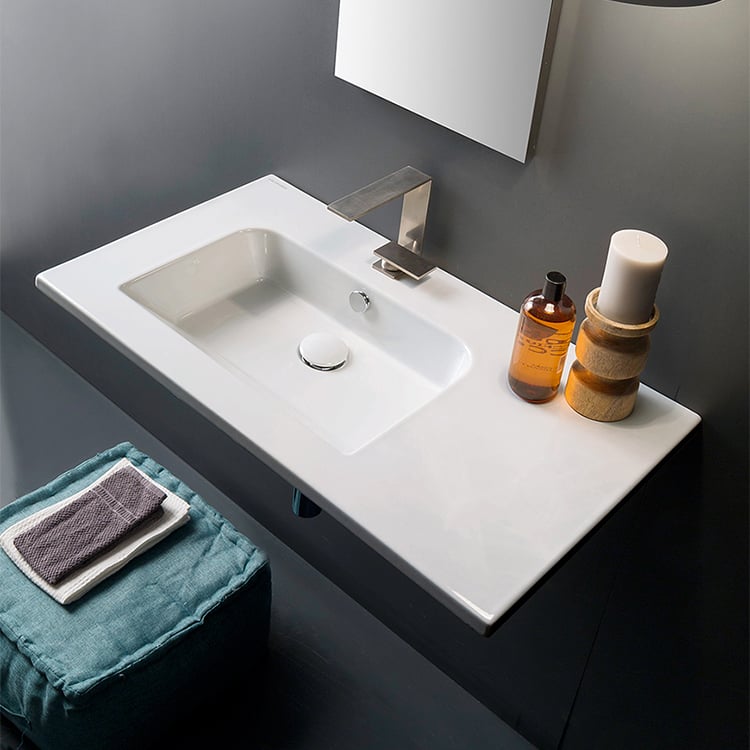 bathroom sink cover for counter space.