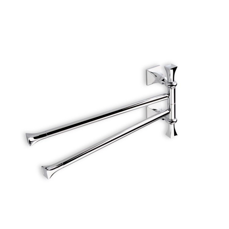 StilHaus Q16-08 By Nameek's Quid Double Swivel Towel Bar, 12 Inch