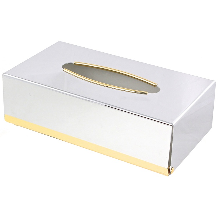 metal tissue box holder