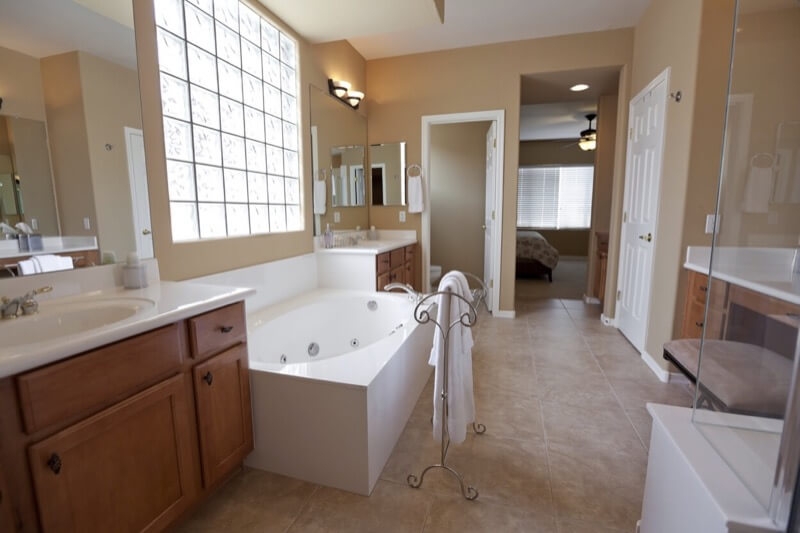 Master Bathroom: The Water Closet (Toilet Area) Is Finished