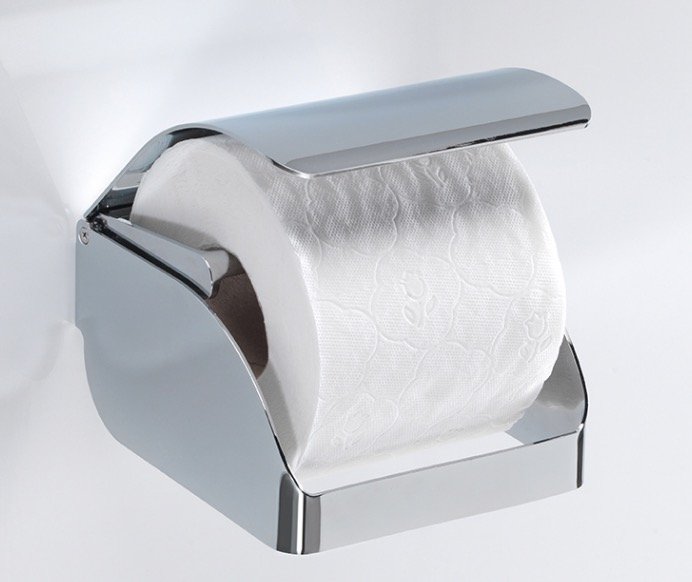 Gedy 2839-13 By Nameek's Malta Toilet Paper Holder, Modern, Chrome