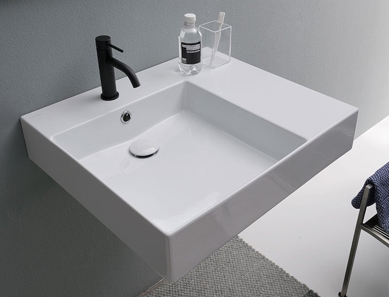 ada requirements for bathroom sinks side by side
