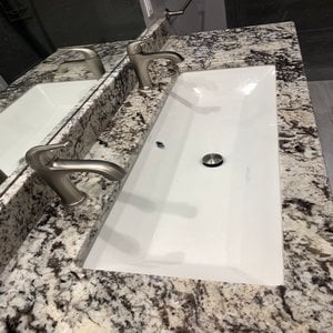 Scarabeo 5137 By Nameek's Teorema 2 Undermount Sink, Trough, White ...