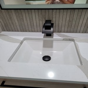 Scarabeo 5134 By Nameek's Teorema 2 Undermount Bathroom Sink, White ...